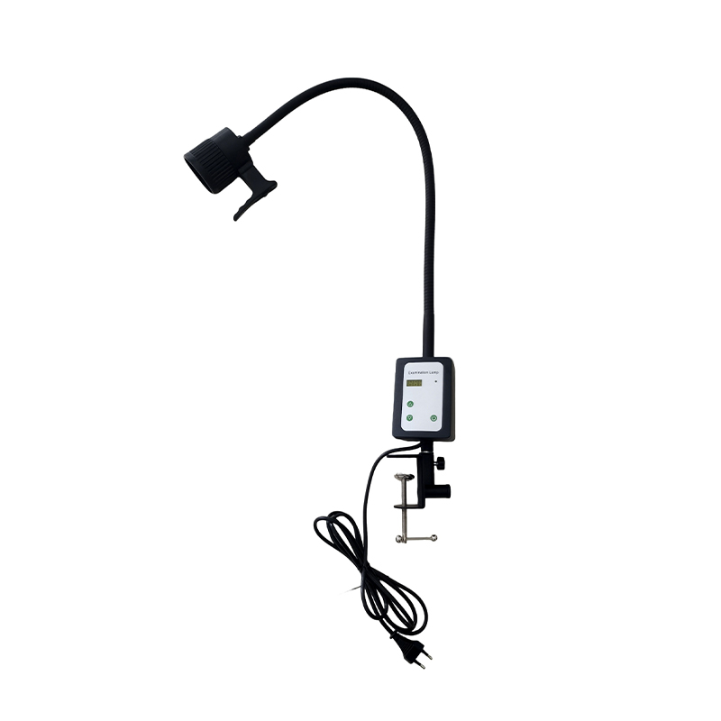 9 W-os csíptetős asztali LED-es hattyúnyak vizsgáló lámpa