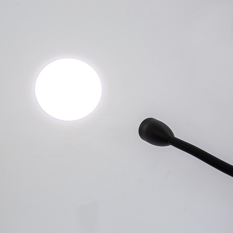 5 W-os LED-es csíptetős kórházi ágy hattyúnyak-vizsgáló lámpa 5 W-os LED-es csíptetős kórházi ágy hattyúnyak-vizsgáló lámpa